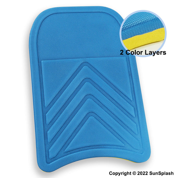 adult swimming kickboard blue