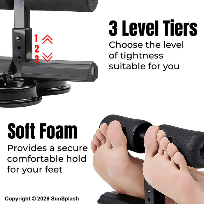 Sit-Up Suction Anchor Aid IPPT Ab Trainer