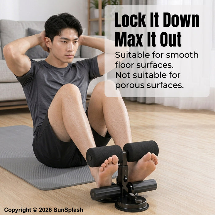 Sit-Up Suction Anchor Aid IPPT Ab Trainer