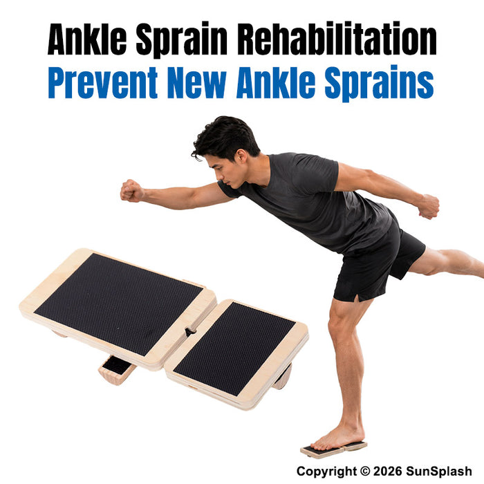 Ankle Balance Board Orthopedic For Sprain Rehab Strength Stability
