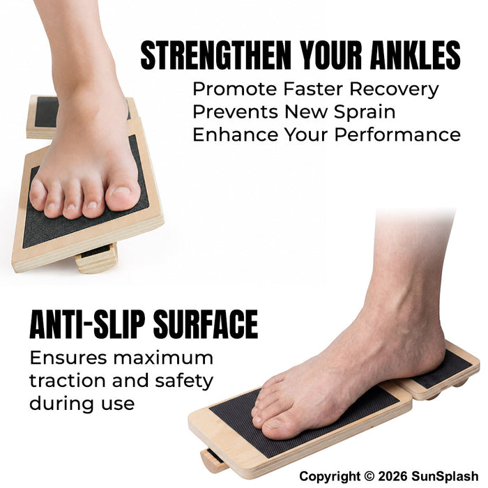 Ankle Balance Board Orthopedic For Sprain Rehab Strength Stability
