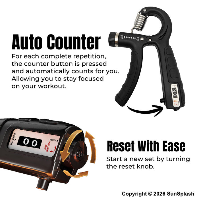 Adjustable Hand Grip Strengthener 10-100kg