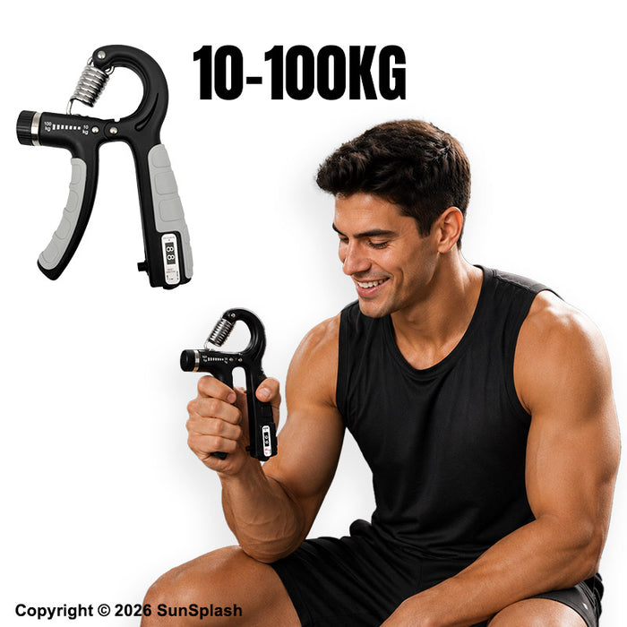 Adjustable Hand Grip Strengthener 10-100kg