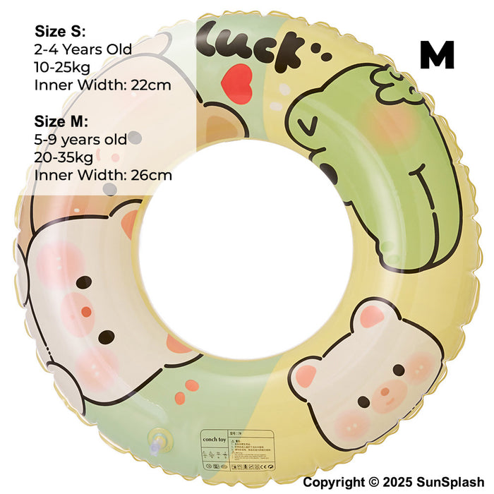 Inflatable Ring Float For Kids (2-9 Years Old)