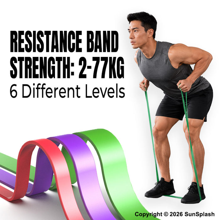 Resistance Elastic 2m Bands For Exercise
