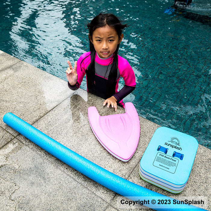 Kids Swim Float Kit Pink