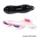 kids swimming goggles pink mirror