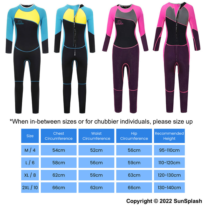 Thermal Swimsuit For Kids (1 to 12 years old)