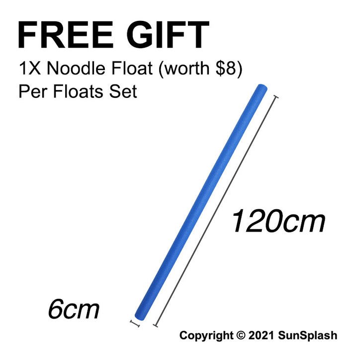 free swim noodle per floats set