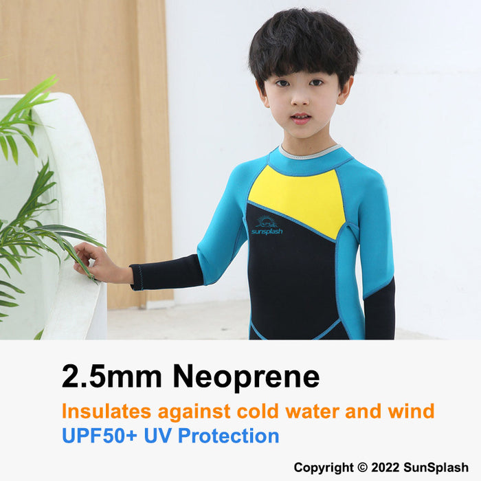 kids thermal swimsuit 2.5mm neoprene