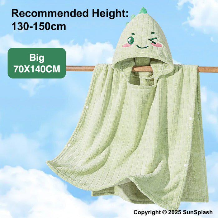 Kids Hooded Towel (90-150CM)