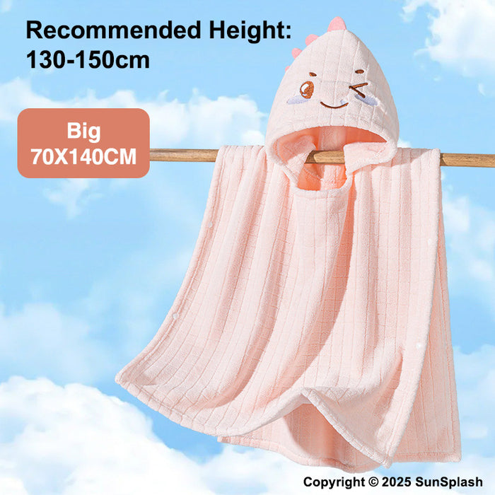 Kids Hooded Towel (90-150CM)