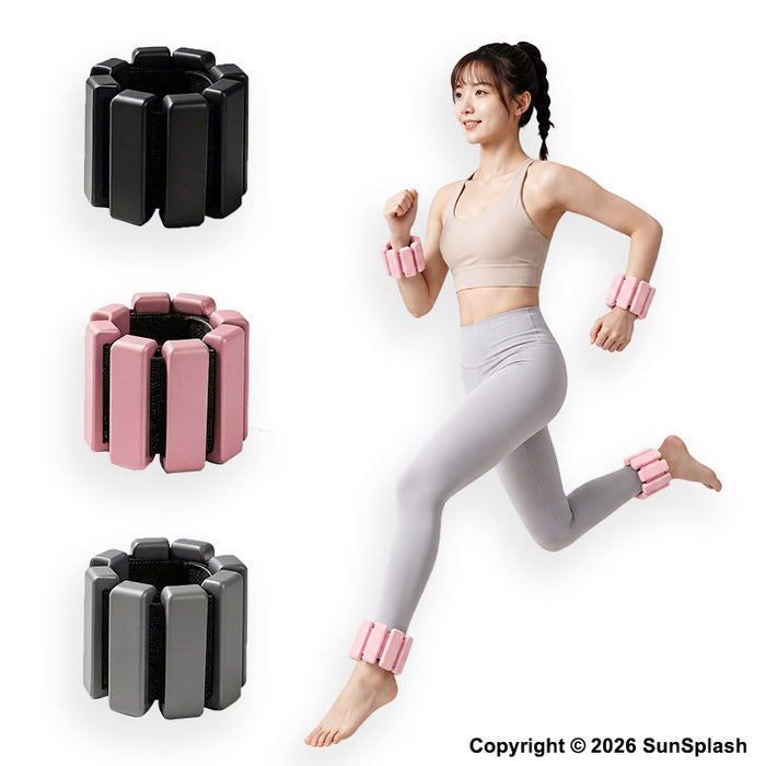 Silicone Wrist Ankle Weights Adjustable