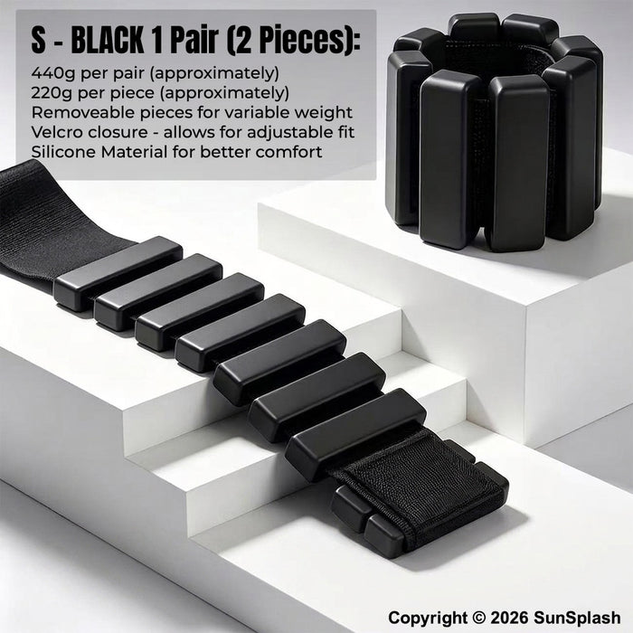 Silicone Wrist Ankle Weights Adjustable