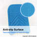 adult swimming kickboard antislip surface grip