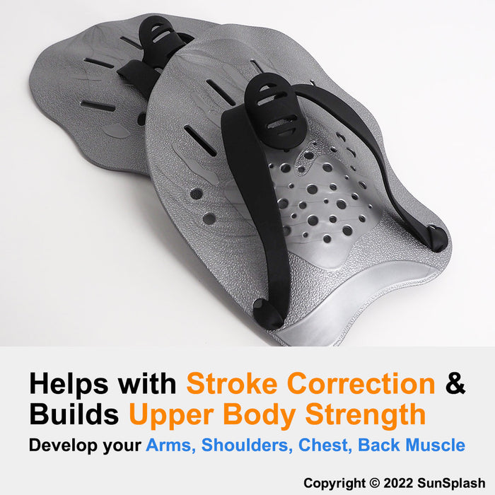 Swimming Hand Paddle Training Stroke Correction Arm Strength